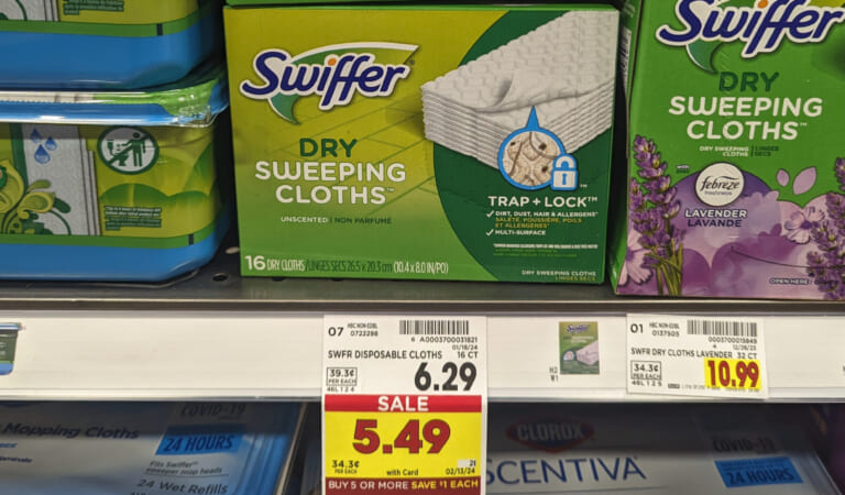 Swiffer Sweeper Products As Low As $2.99 At Kroger