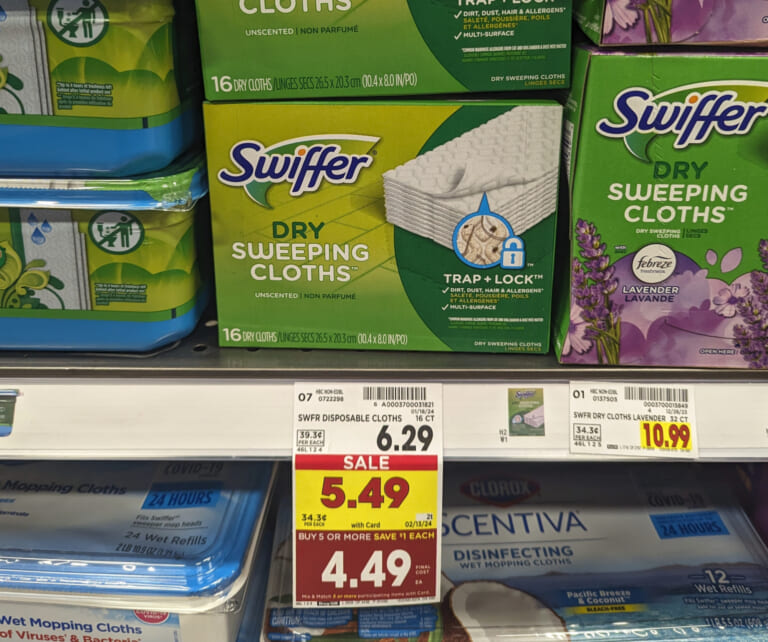 Swiffer Sweeper Products As Low As $2.99 At Kroger