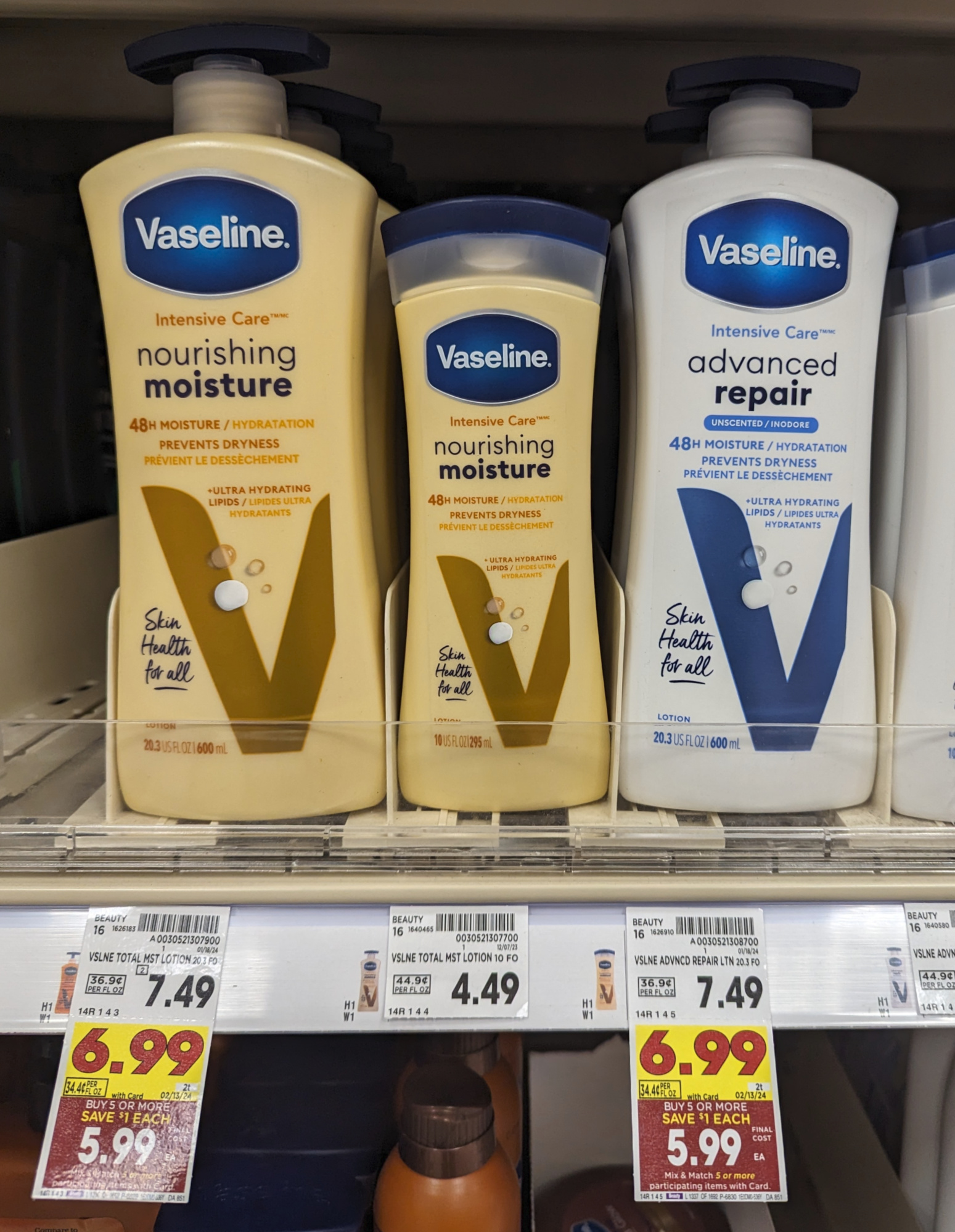 Vaseline Lotion As Low As $2.49 At Kroger