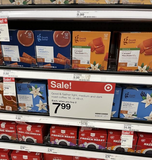 *HOT* Good & Gather Coffee Pods (48 count) only $7.99 at Target!