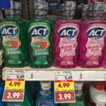 Act Mouthwash As Low As $2.74 At Kroger