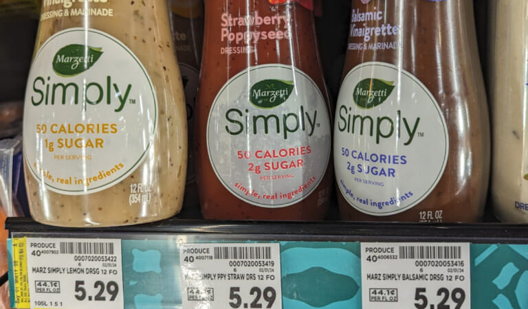 Marzetti Simply Dressing As Low As $1.75 At Kroger