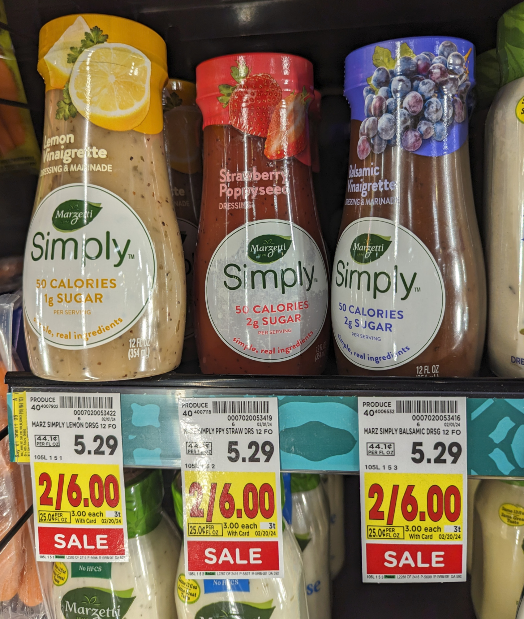 Marzetti Simply Dressing As Low As $1.75 At Kroger