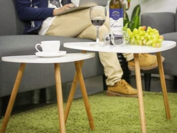 2 Piece Living Room Table Set