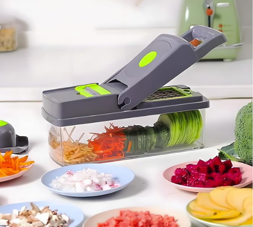 Prime Member Exclusive: 12 in 1 Vegetable Chopper $9.99 Shipped Free (Reg. $17)