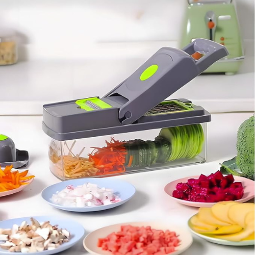 Prime Member Exclusive: 12 in 1 Vegetable Chopper $9.99 Shipped Free (Reg. $17)