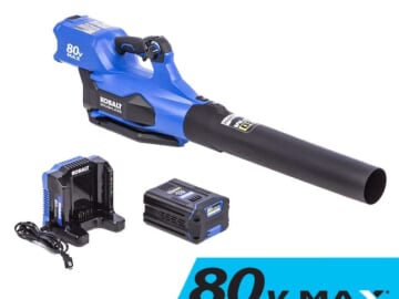 Kobalt 80V Outdoor Power Equipment: Up to $100 off + free shipping