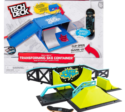 TECH DECK Transforming Container Pro Modular Skatepark $9.63 (Reg. $27)