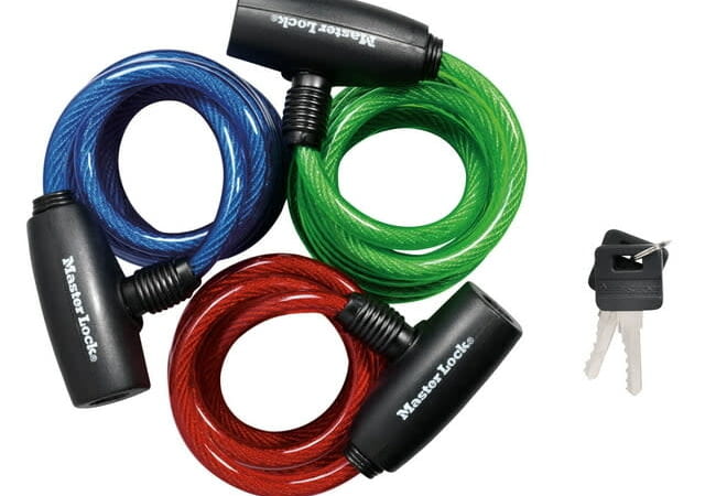 Master Lock 6-Foot Bike Lock Cable w/ Key 3-Pack for $9 + free shipping w/ $35