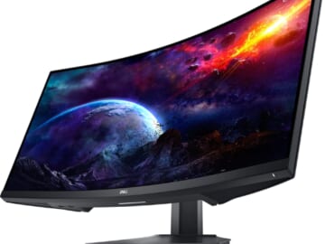 Dell 34" Ultrawide 1440p Curved 144Hz AMD FreeSync Gaming Monitor for $350 + free shipping
