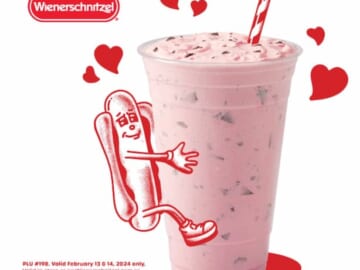 Wienerschnitzel: Free Chocolate Covered Strawberry Shake Today!