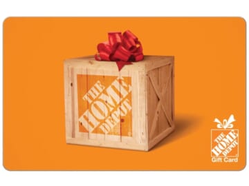 $100 Home Depot Gift Card for $94 + email delivery