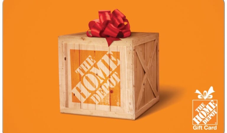 $100 Home Depot Gift Card for $94 + email delivery