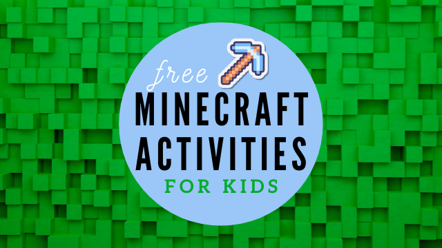 Free Minecraft Activities for Kids