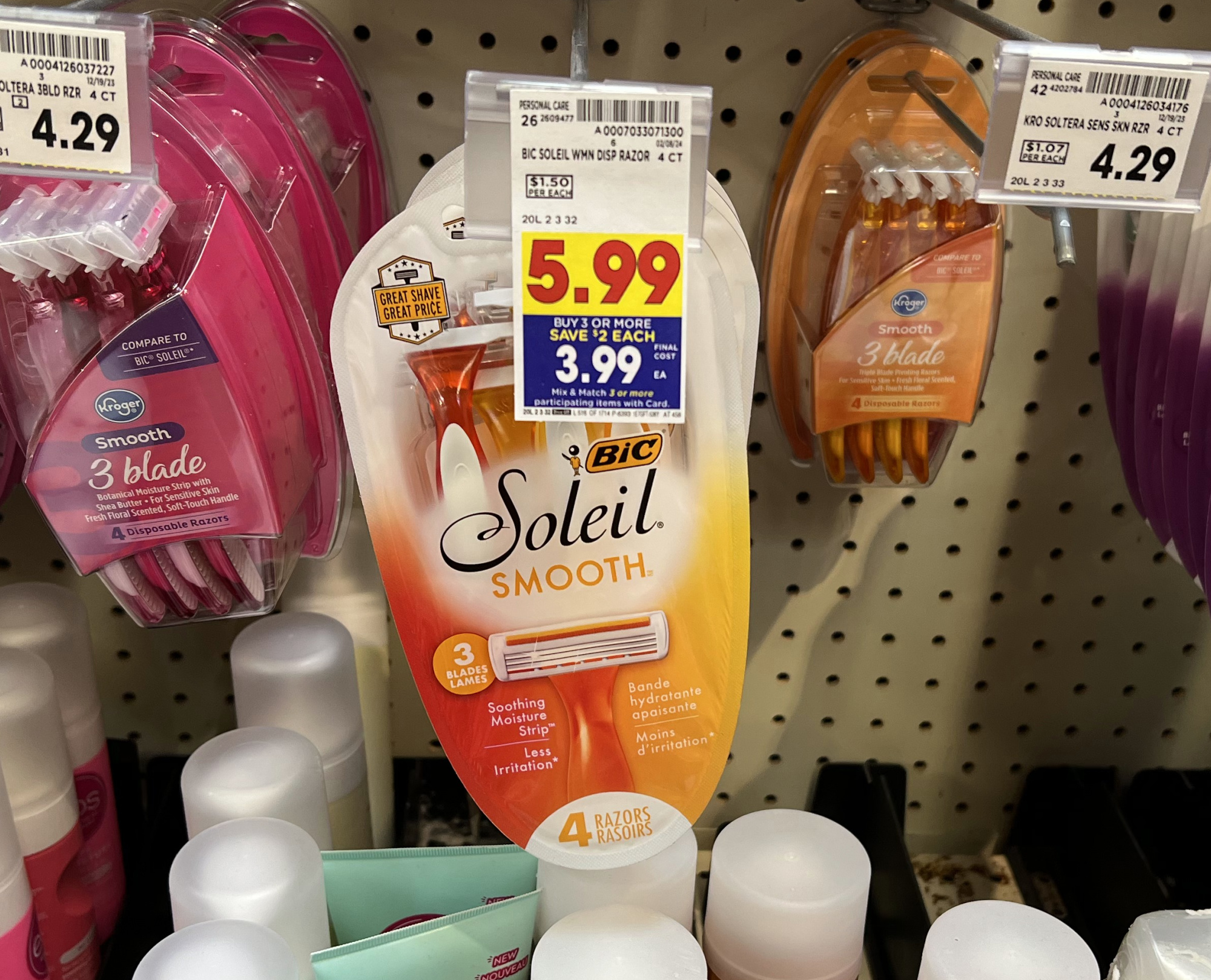 BiC Disposable Razors As Low As FREE At Kroger