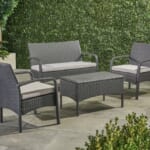 Berthony 4 - Person Outdoor Seating Group with Cushions