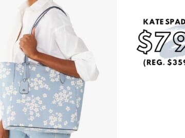 Kate Spade Dana Tote for $79 (reg. $359) or Wallet for $39