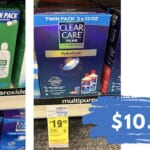 $10.49 Opti-Free & Clear Care Contact Solution Twin Packs at CVS