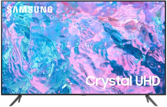 Samsung UN65CU7000FXZA 65" 4K HDR LED UHD Smart Tizen TV for $398 + free shipping