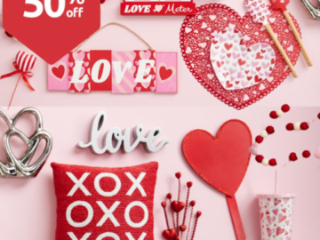 AtHome: Score 50% Off Valentine’s Day Clearance!