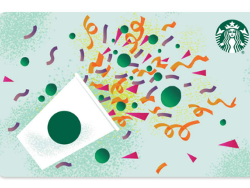 Starbucks Gift Card: Earn 2 Stars per $1