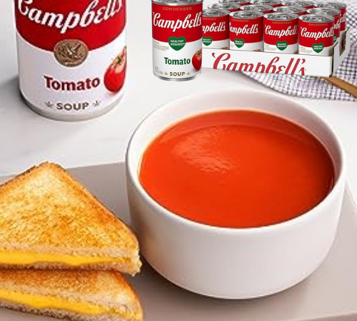 Campbell’s 12-Pack Condensed Healthy Request Tomato Soup, 10.75 Oz Cans as low as $12.01 After Coupon (Reg. $18.48) + Free Shipping – $1/Can
