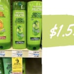 $1.59 Garnier Fructis Haircare | Deals at Walgreens & CVS