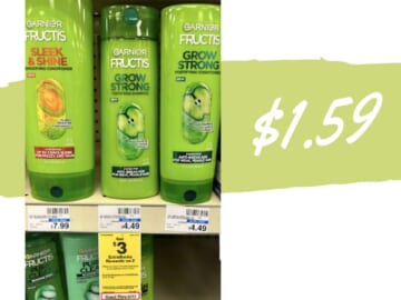 $1.59 Garnier Fructis Haircare | Deals at Walgreens & CVS