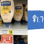 $1.79 Hellmann’s Mayonnaise | Deals at Publix & Lowes Foods