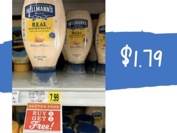$1.79 Hellmann’s Mayonnaise | Deals at Publix & Lowes Foods