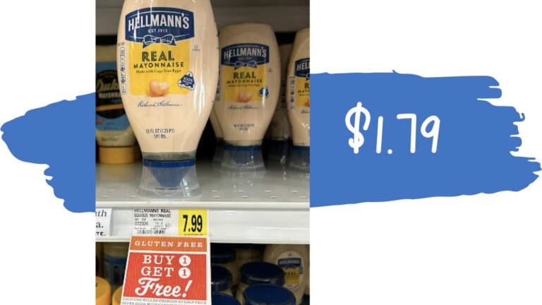 $1.79 Hellmann’s Mayonnaise | Deals at Publix & Lowes Foods
