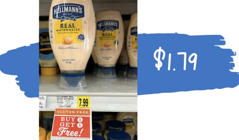 $1.79 Hellmann’s Mayonnaise | Deals at Publix & Lowes Foods