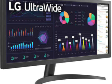 LG UltraWide 25.7" 1080p HDR IPS LED Monitor for $100 + free shipping
