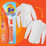 Tide Stain Remover To Go Pen as low as $2.23 After Coupon (Reg. $5) + Free Shipping – Instant Spot Remover for Clothes