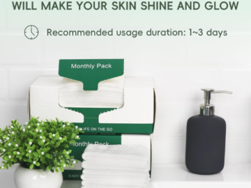 50% OFF! Snatch a 2-pack of SOOWASH Disposable Antibacterial Face Towels $8.49 (Reg. $16.99) – Act quick before time runs out! thru 3/01!