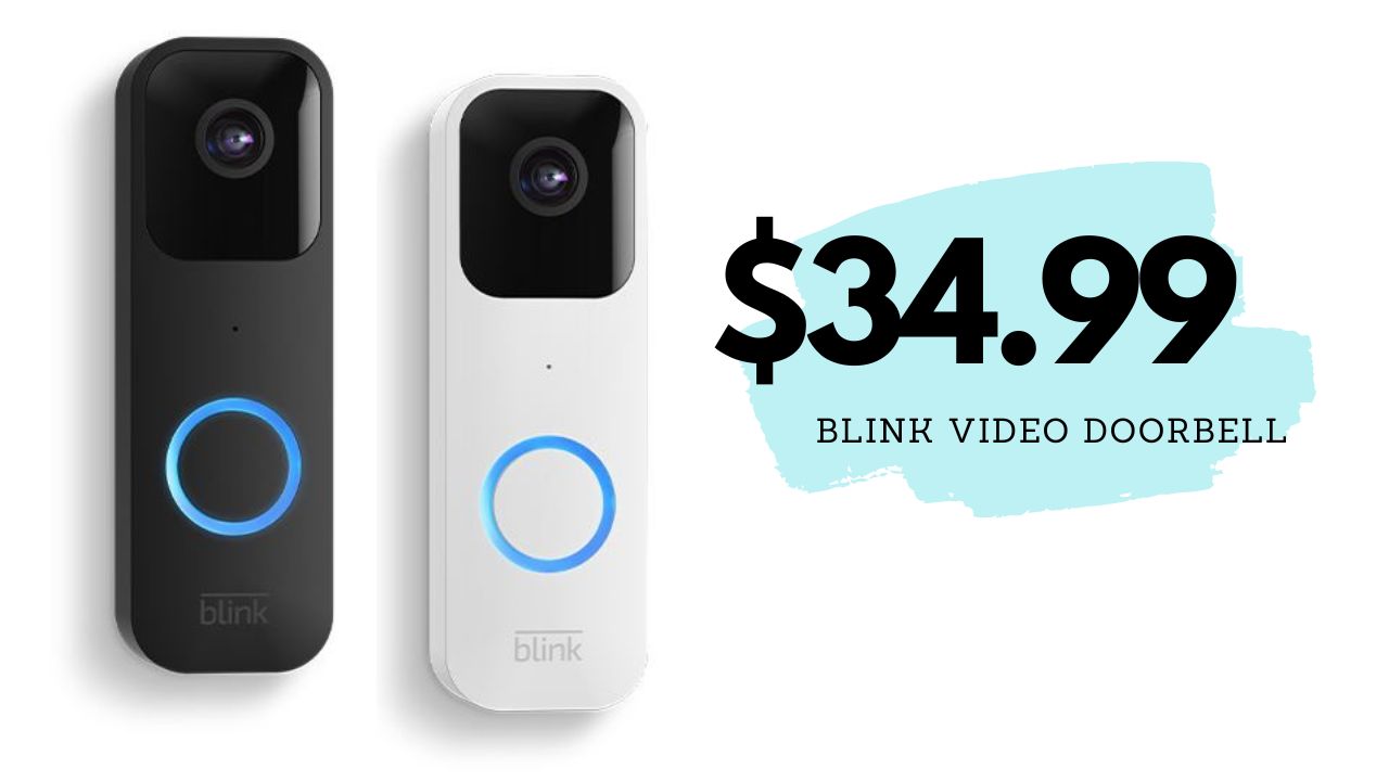 Amazon | Blink Video Doorbell $34.99 (reg. $60)
