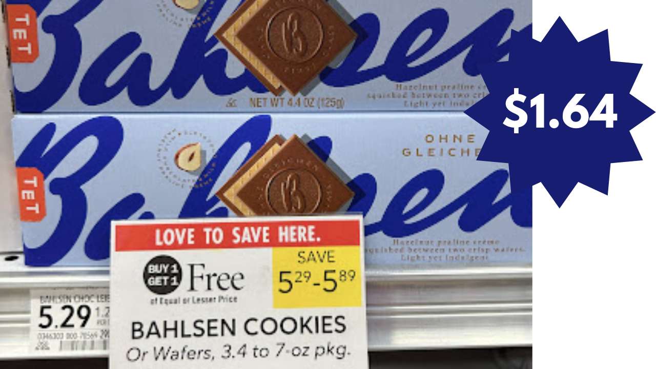 $1.64 Bahlsen Cookies at Publix