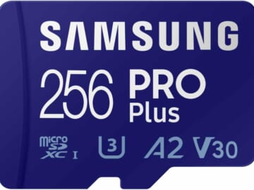 Samsung Pro Plus 256GB microSD Memory Card w/ Adapter for $20 + free shipping