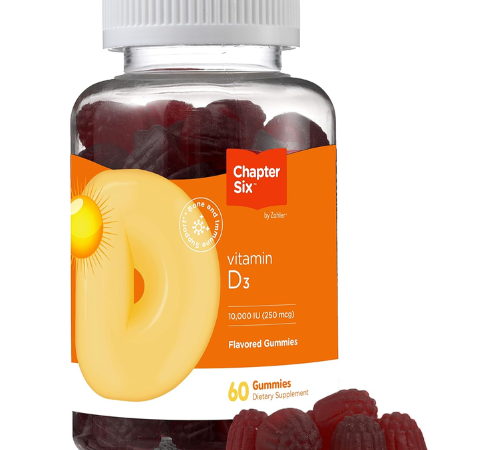 Zahler 60-Count Chapter Six Vitamin D3 Gummies as low as $1.99 After Code + Coupon (Reg. $10) + Free Shipping – 3¢/Gummy