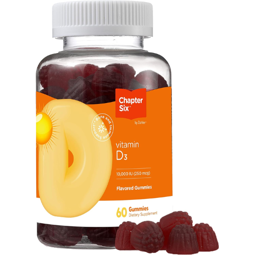 Zahler 60-Count Chapter Six Vitamin D3 Gummies as low as $1.99 After Code + Coupon (Reg. $10) + Free Shipping – 3¢/Gummy