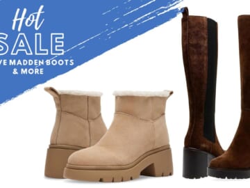 Zappos | Steve Madden Boots From $35 + More Great Deals!