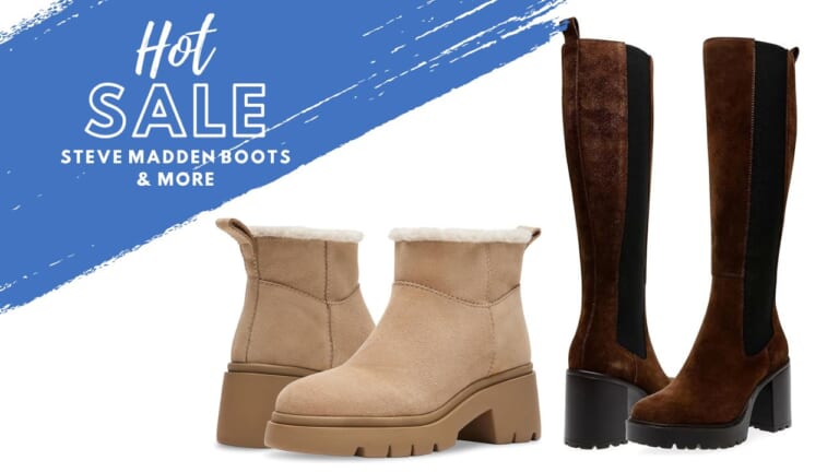Zappos | Steve Madden Boots From $35 + More Great Deals!