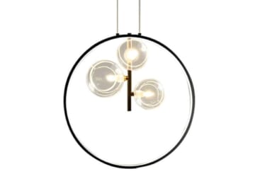 Bubi 3-Light Minimalist LED Pendant Light for $77 + free shipping