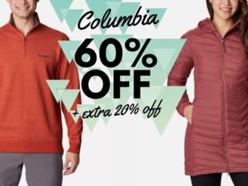 Columbia | 60% Off Winter + Extra 20% Off For Members