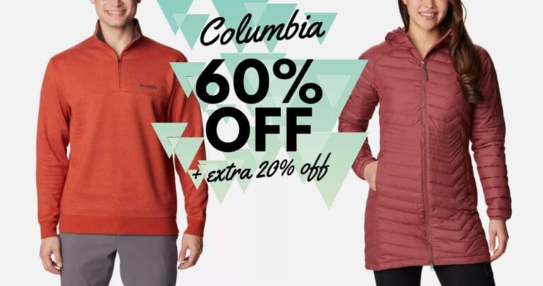 Columbia | 60% Off Winter + Extra 20% Off For Members