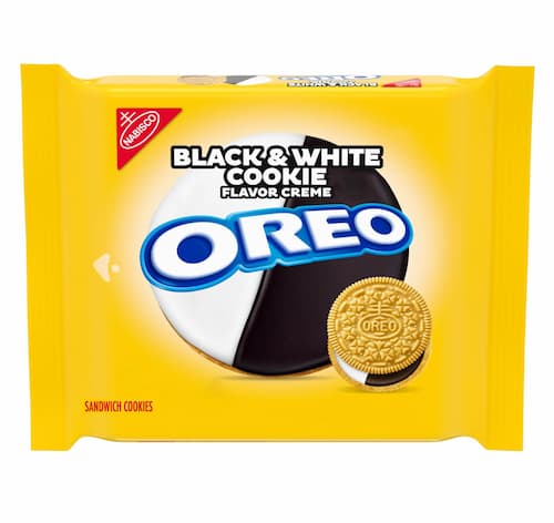 OREO Black and White Cookie Creme Sandwich Cookies, Limited Edition, 10.68 oz