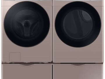 Samsung Steam Cycle Stackable Smart Washers & Dryers at Lowe's: $470 off + buy more, save more