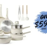 14-Piece Carote Nonstick Cookware Set $59.98 (reg. $200)