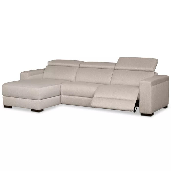 Nevio 3-Piece Fabric Sectional Sofa with Chaise for $1,257 w/ + $195 s&h