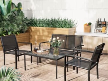 4 Piece Patio Conversation Set
